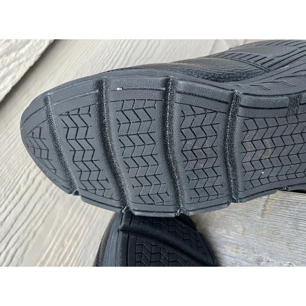 Nice! Brooks Addiction Walker 2 Men's 14 Black Leather Walking Shoes 1103181D072